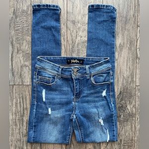 Indigo Rein Distressed Skinny Jeans